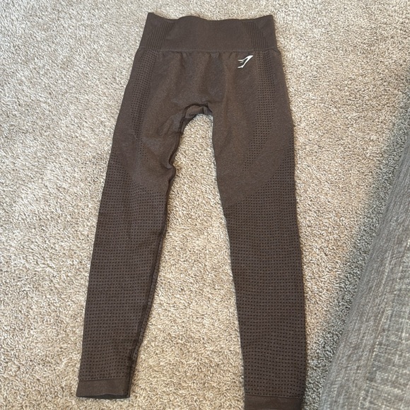 Gymshark Vital Seamless 2.0 Leggings L Espresso Marl - Picture 10 of 13
